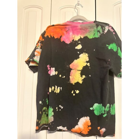 Notorious B.I.G Tour 1995 Mens Tie Dye Short Sleeve T-Shirt - Picture 7 of 7